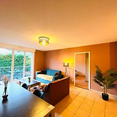 Apartment *le Golden Blue* Magnifique T3 A 5min Du Centre Avec Parking Gratuit Bellegarde-sur-Valserine