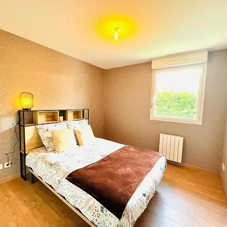 *le Golden Blue* Magnifique T3 A 5min Du Centre Avec Parking Gratuit *