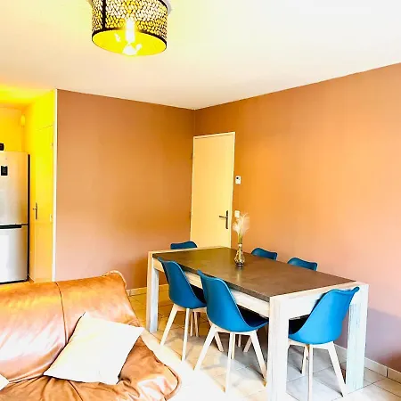 公寓 *le Golden Blue* Magnifique T3 A 5min Du Centre Avec Parking Gratuit 沃尔斯河畔的贝勒加德