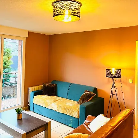 *le Golden Blue* Magnifique T3 A 5min Du Centre Avec Parking Gratuit 公寓